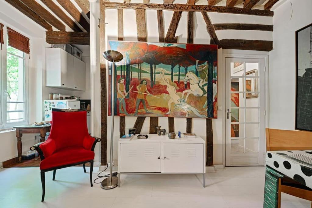 Artistic Apartment In Paris 12 Bagian luar foto