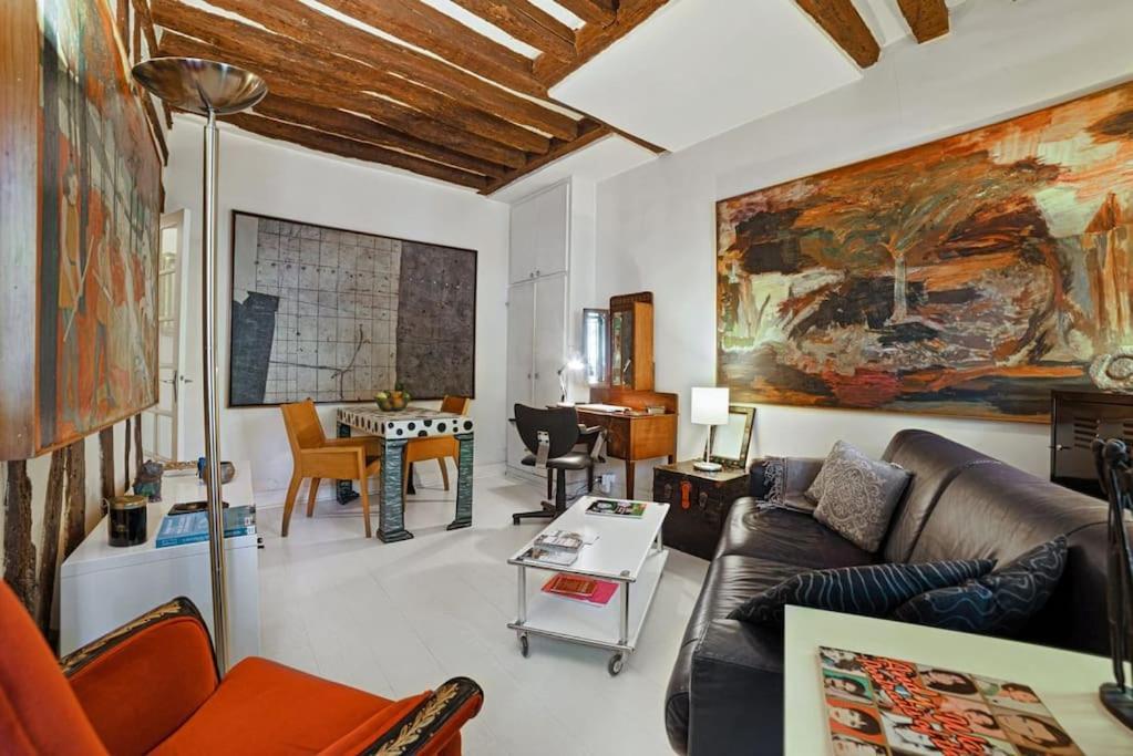 Artistic Apartment In Paris 12 Bagian luar foto